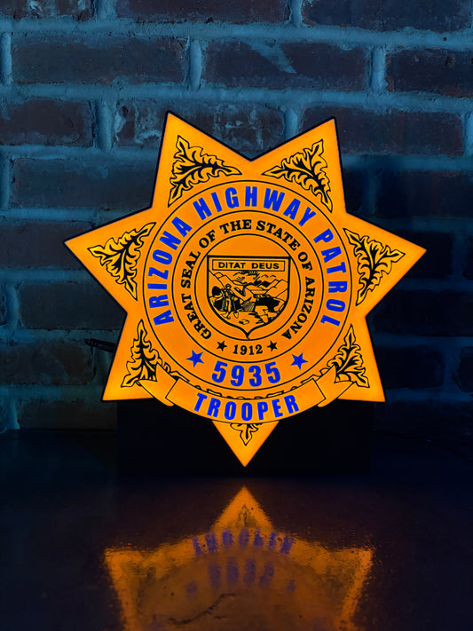 AZDPS Kelly Sullivan Light Display