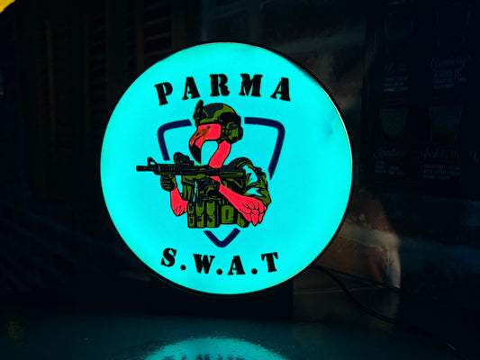 Parma PD Swat Flamingo Lightbox